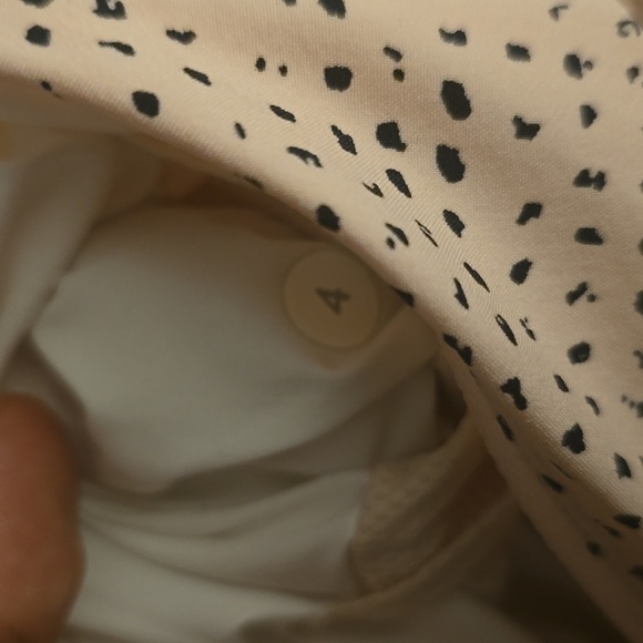 Lululemon Runaway Jacket Speckle Dot Parfait Pink Black Womens Size 4 - Picture 4 of 4